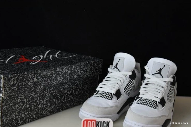 Military DH6927-111 Jordan Retro 4 Black 0920